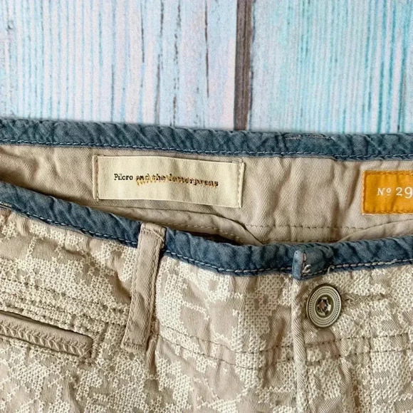 Anthropologie Pilcro low rise khaki pants - Picture 5 of 9